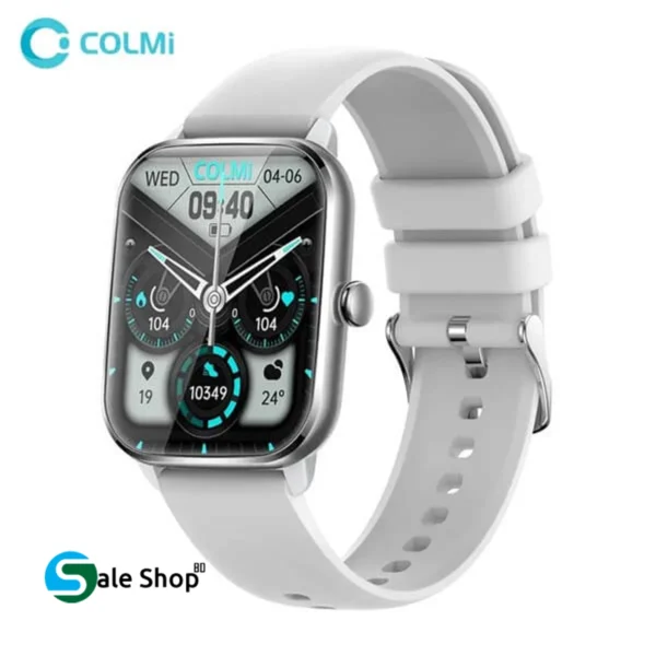 Colmi C61 Bluetooth Calling Smart Watch- Silver Color