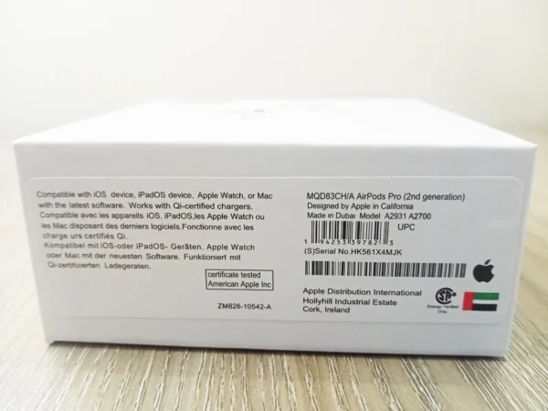 #AirPodsPro2ndGen #AirPodsPro #WirelessAudio #PremiumSound #NoiseCancelling #MadeInDubai #TechGadgets #AudioPerfection #TrueWirelessEarbuds #MusicOnTheGo #SeamlessSound #LuxuryTech #PortableAudio #TechLovers #EverydayTech #CrystalClearAudio #GadgetTrends #NextGenAudio #EarbudStyle #AudioInnovation